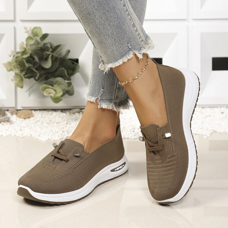 Kimberly Women's Knit Slip-On Walking Shoes
