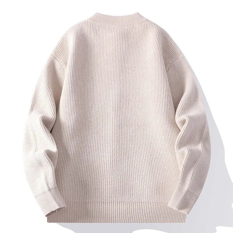 Orvane Relaxed Ribbed Knit Cardigan