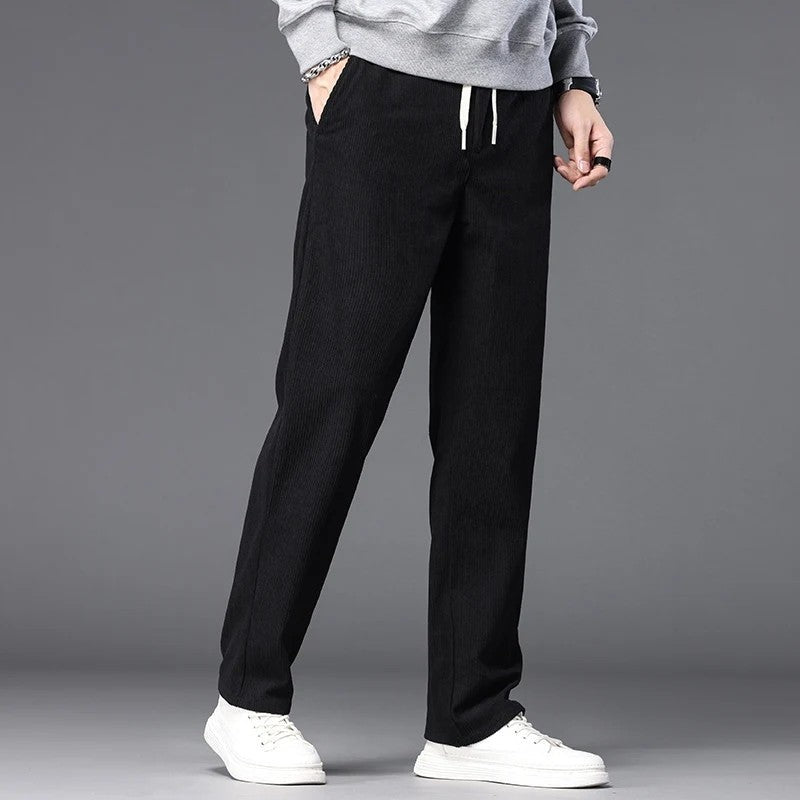 Perrin Relaxed Drawstring Corduroy Pants