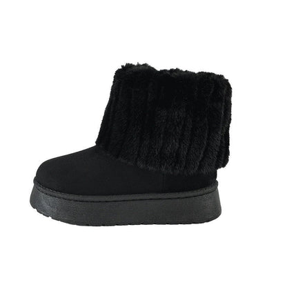 Elena Faux Fur Ankle Winter Boots