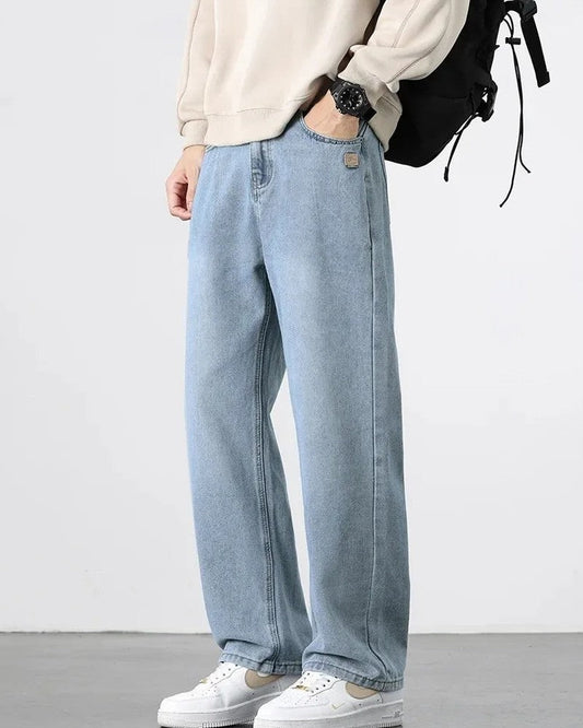 Arden Relaxed Wide-Leg Denim Jeans