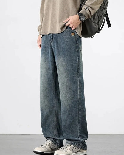 Arden Relaxed Wide-Leg Denim Jeans