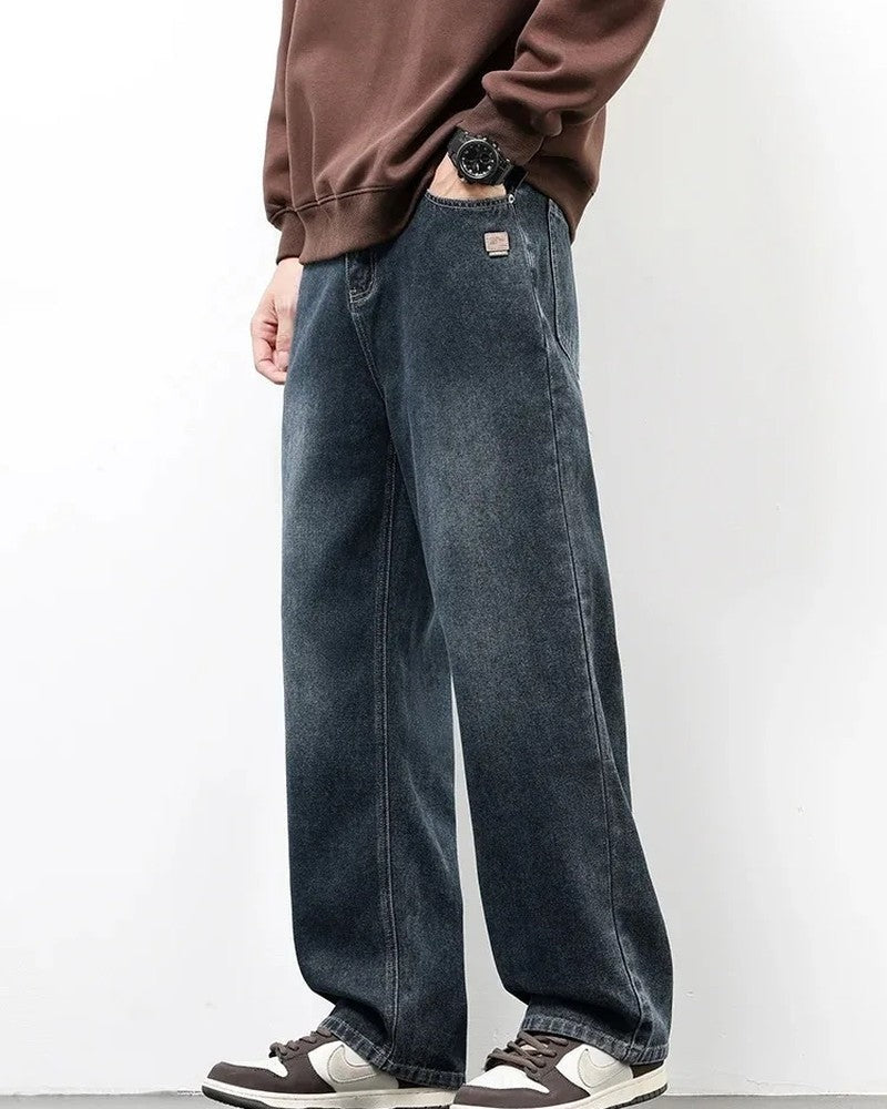 Arden Relaxed Wide-Leg Denim Jeans