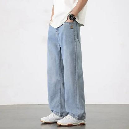 Arden Relaxed Wide-Leg Denim Jeans