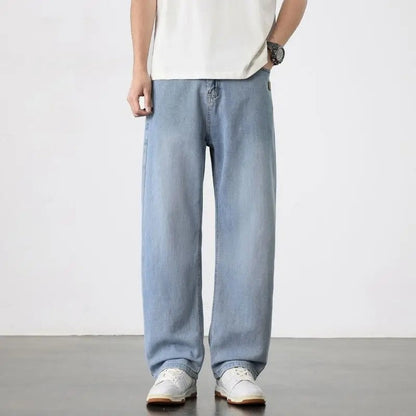 Arden Relaxed Wide-Leg Denim Jeans