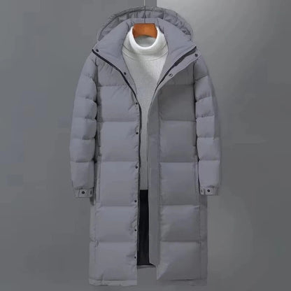 Arvian Long Hooded Puffer Coat