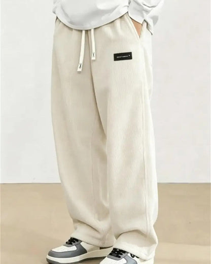 Arvion Relaxed Corduroy Drawstring Pants