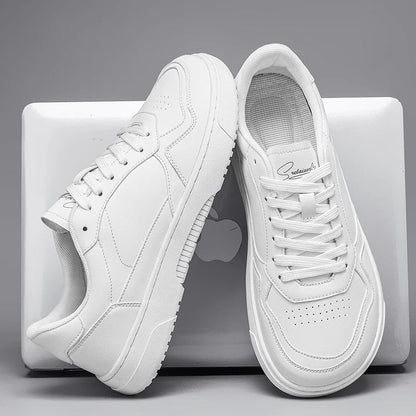 Calviro Low-Top Minimalist Court Sneakers