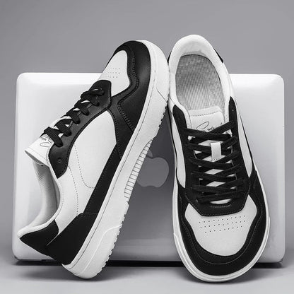 Calviro Low-Top Minimalist Court Sneakers