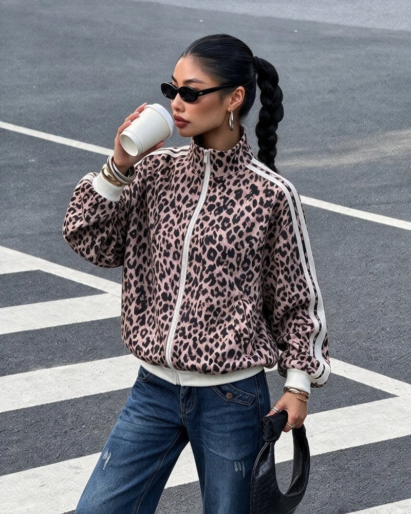 Charlotte Polka Dot Track Jacket