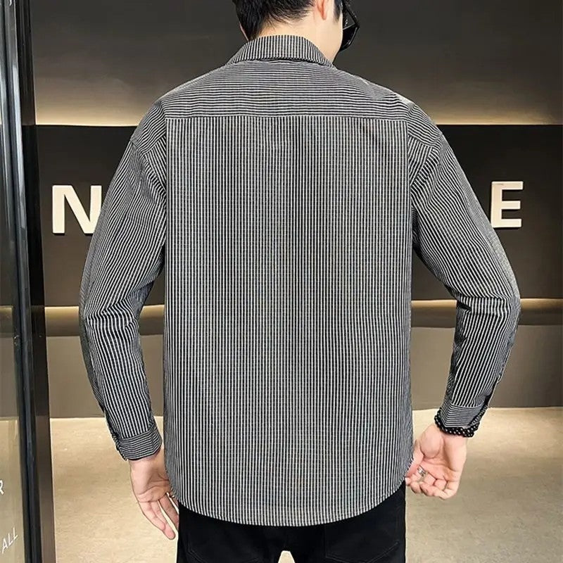 Daniel Men's Relaxed Patchwork Cotton Shirt Jacket