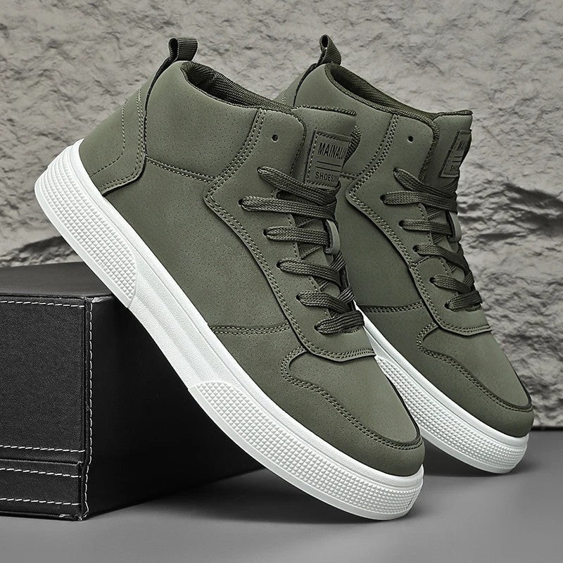 Daniela Women's Suede High-Top Platform Sneakers