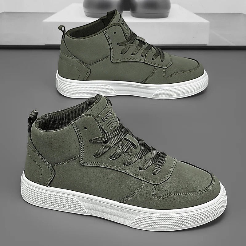 Daniela Women's Suede High-Top Platform Sneakers
