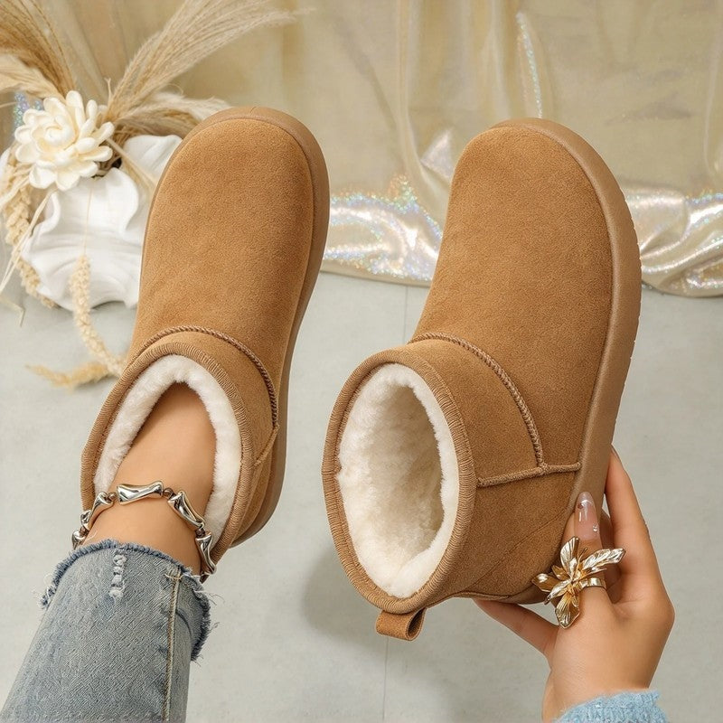 Elizabeth Cozy Shearling Lined Ankle Boots