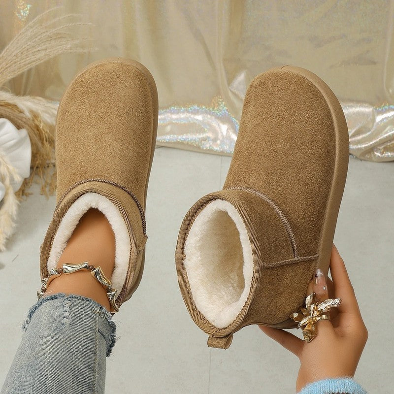 Elizabeth Cozy Shearling Lined Ankle Boots