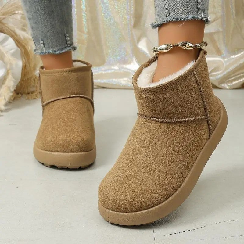 Elizabeth Cozy Shearling Lined Ankle Boots