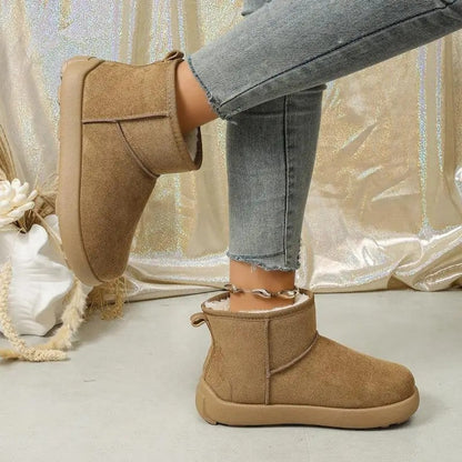 Elizabeth Cozy Shearling Lined Ankle Boots