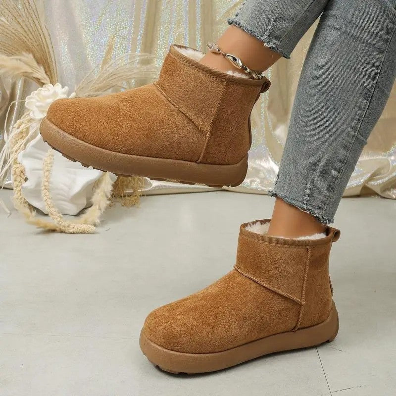 Elizabeth Cozy Shearling Lined Ankle Boots