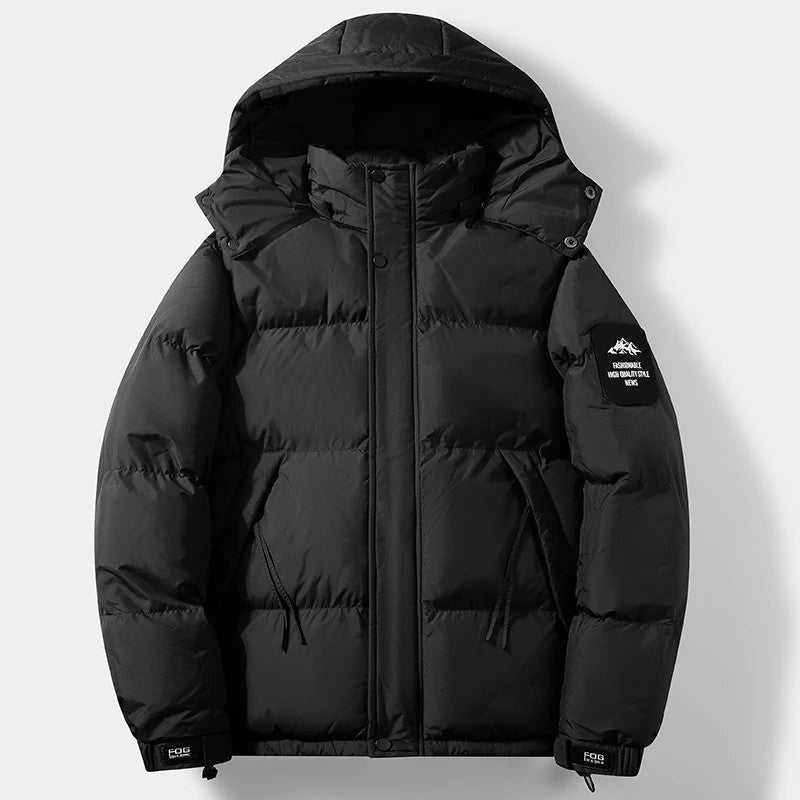 Elyska Relaxed Hooded Puffer Jacket