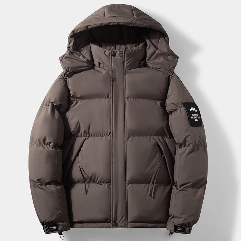 Elyska Relaxed Hooded Puffer Jacket