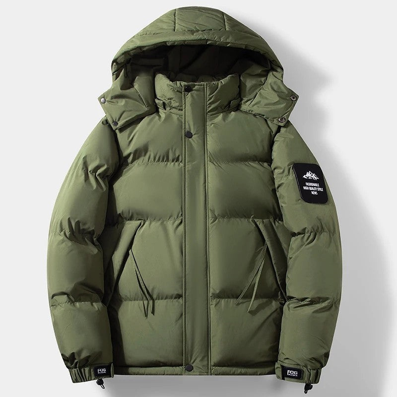 Elyska Relaxed Hooded Puffer Jacket