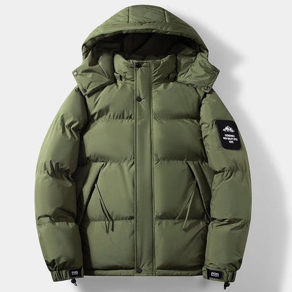 Elyska Relaxed Hooded Puffer Jacket