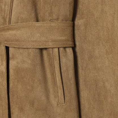 Isolde Belted High Collar Jacket