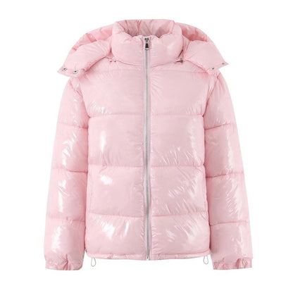 Jardine Glossy Hooded Puffer Jacket