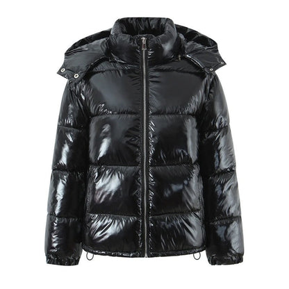 Jardine Glossy Hooded Puffer Jacket