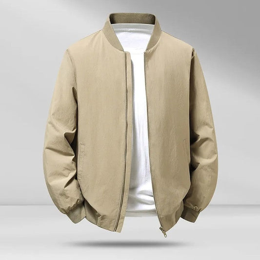 Jovari Lightweight Relaxed Fit Bomber Jacket