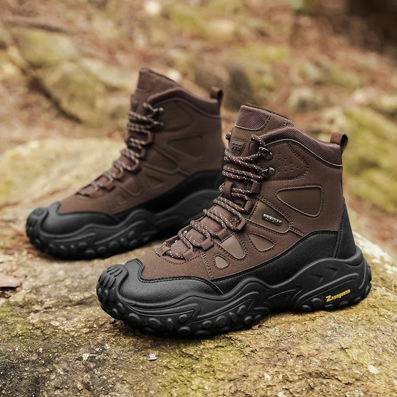 Jovarn Rugged Waterproof Hiking Boots