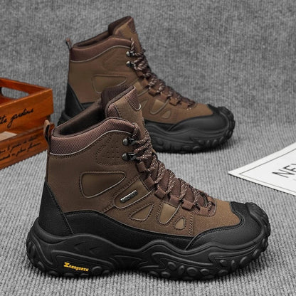 Jovarn Rugged Waterproof Hiking Boots