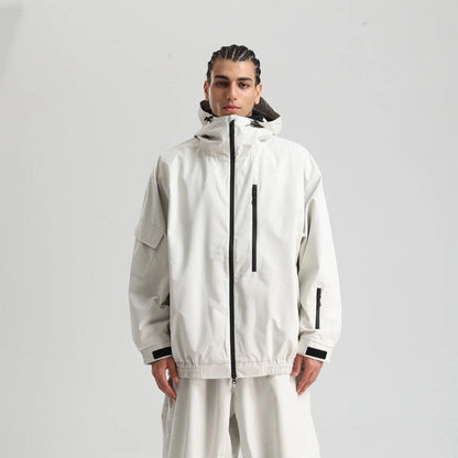 Kavrin Oversized Hooded Windbreaker Jacket
