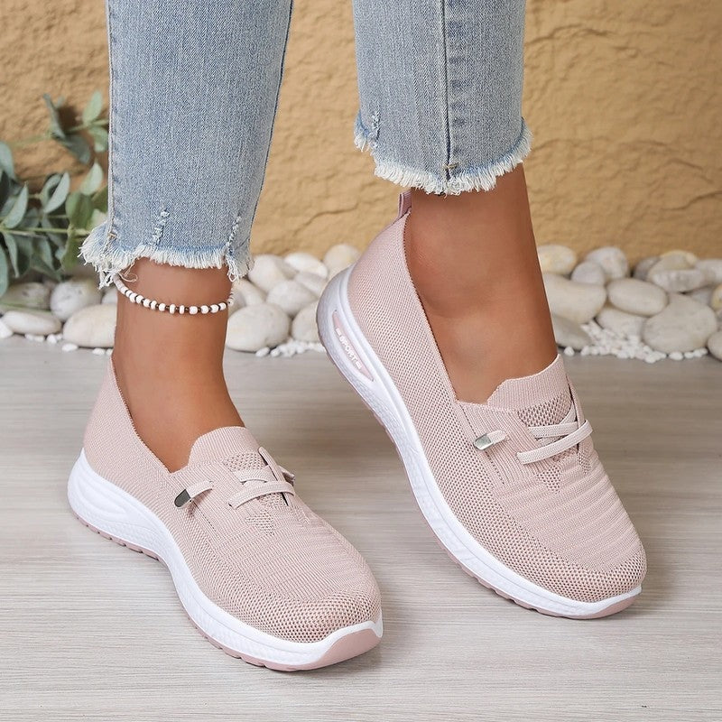 Kimberly Women's Knit Slip-On Walking Shoes