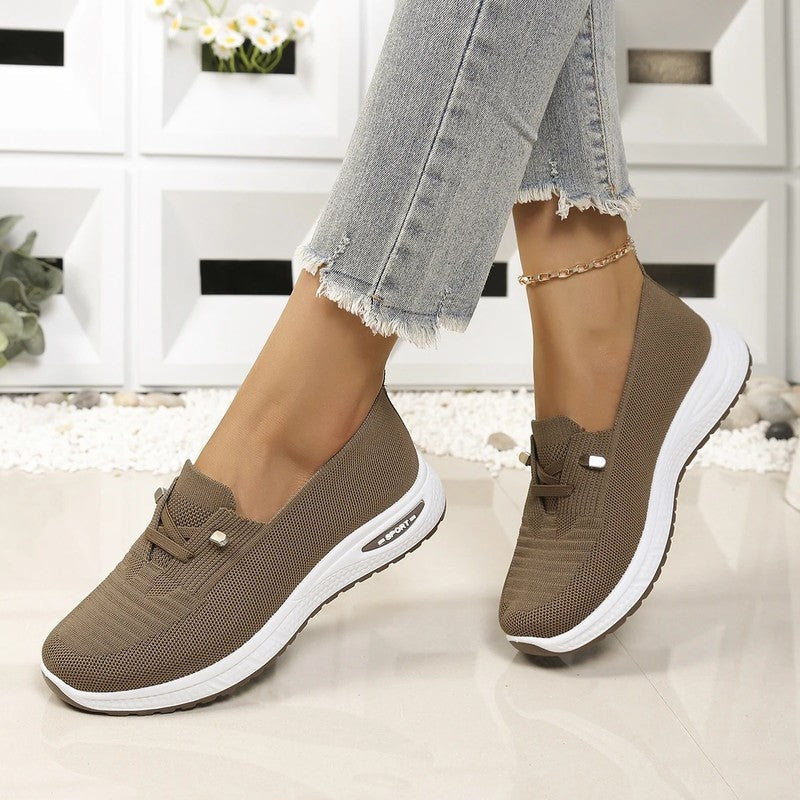 Kimberly Women's Knit Slip-On Walking Shoes