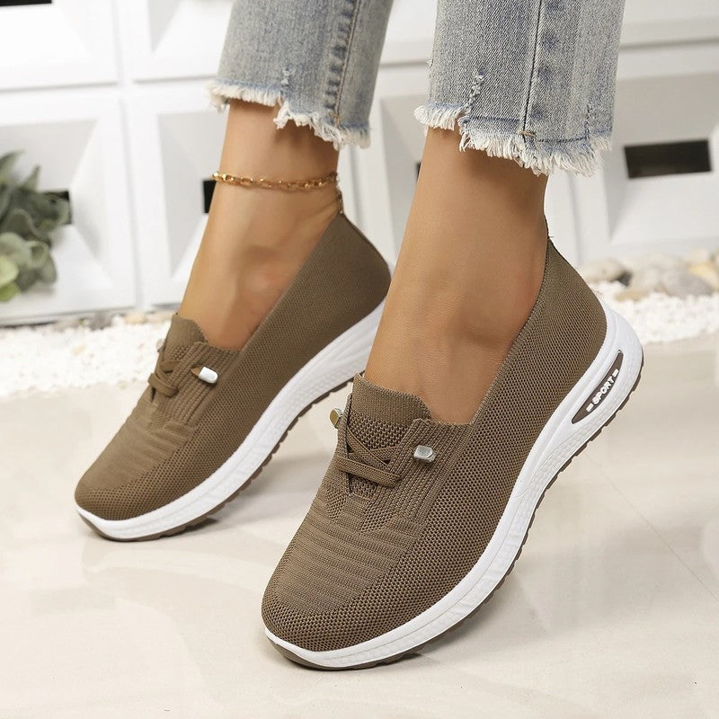 Kimberly Women's Knit Slip-On Walking Shoes