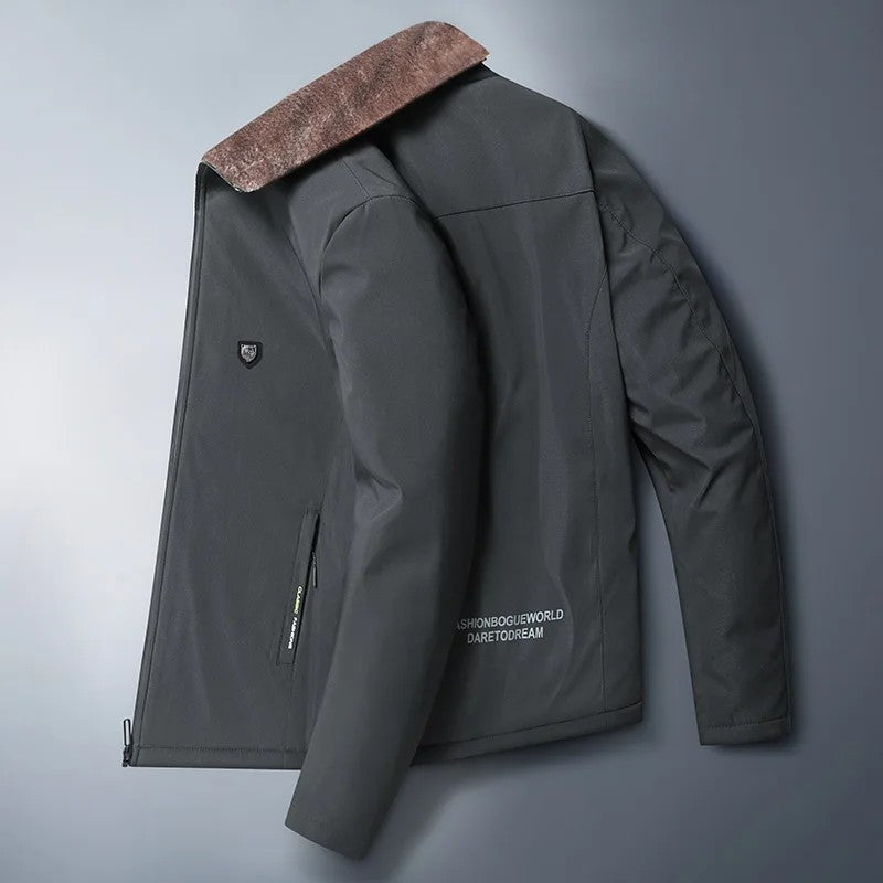 Larois Fleece Lined Relaxed Jacket