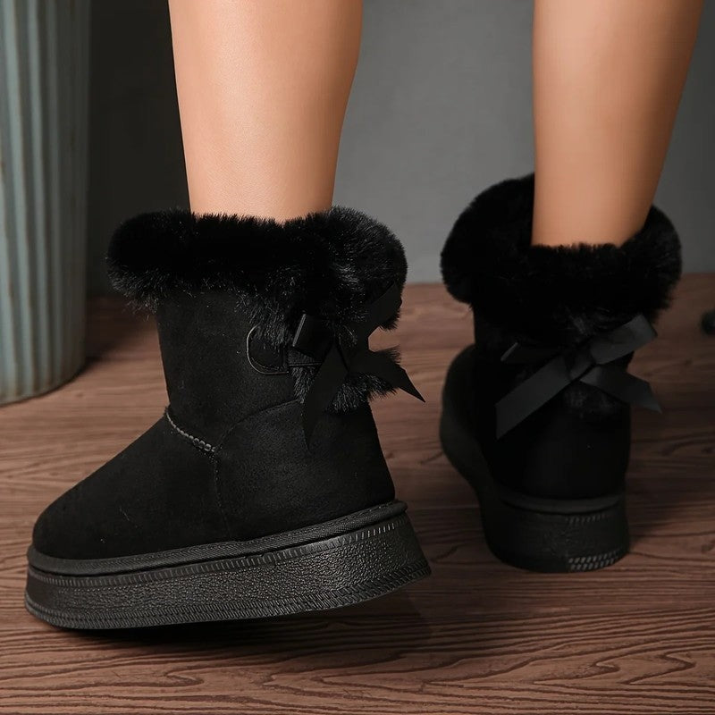 Lunelle Cozy Faux Fur Ankle Boots