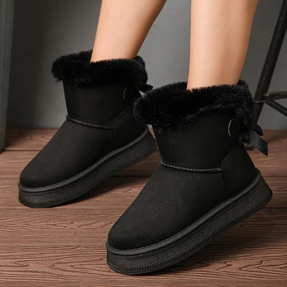 Lunelle Cozy Faux Fur Ankle Boots
