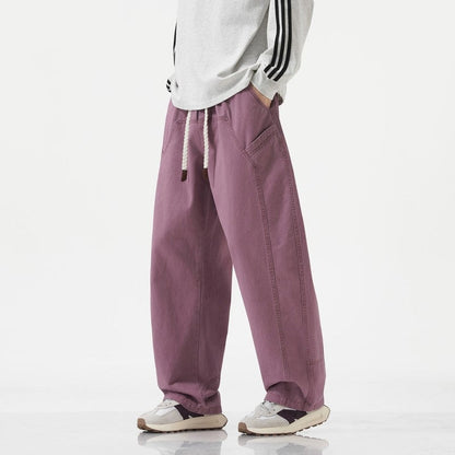 Plus Size Marzio Relaxed Drawstring Wide-Leg Jeans