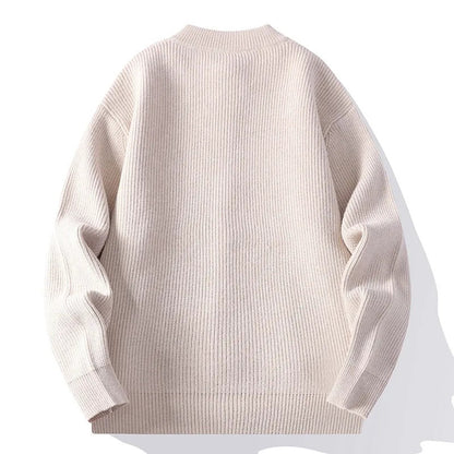 Orvane Relaxed Ribbed Knit Cardigan