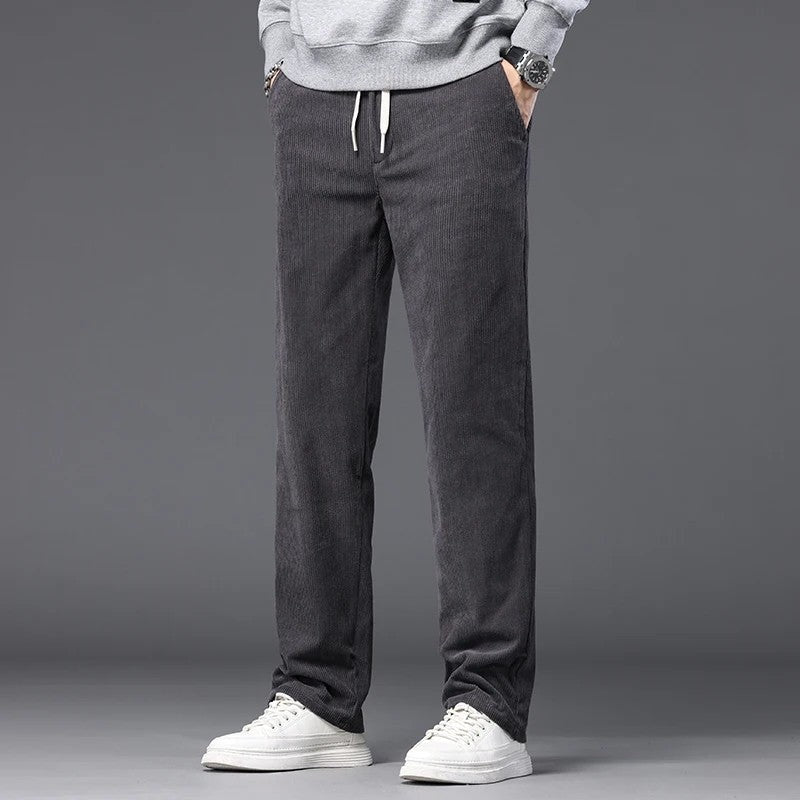 Perrin Relaxed Drawstring Corduroy Pants