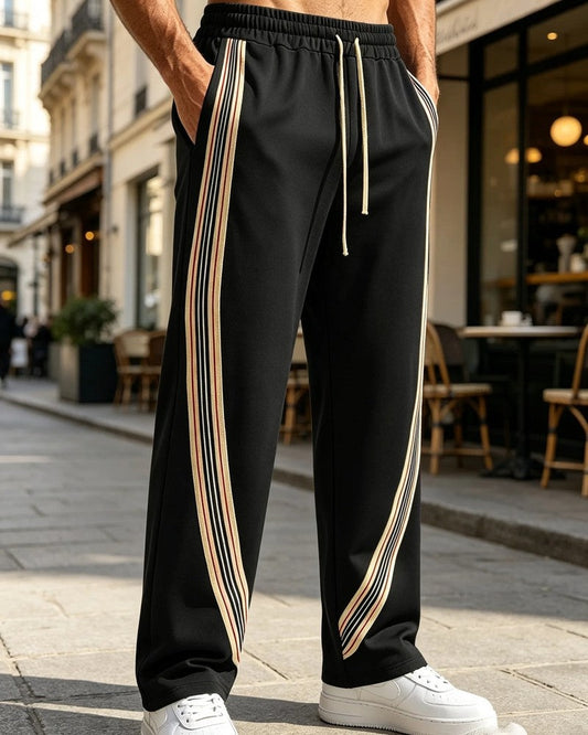 Philip Men's Relaxed Stripe Track Pants