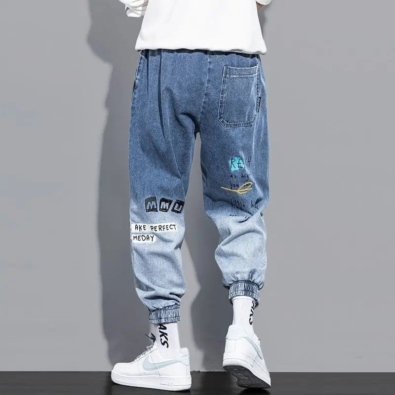 Ravino Relaxed Graphic Jogger Pants