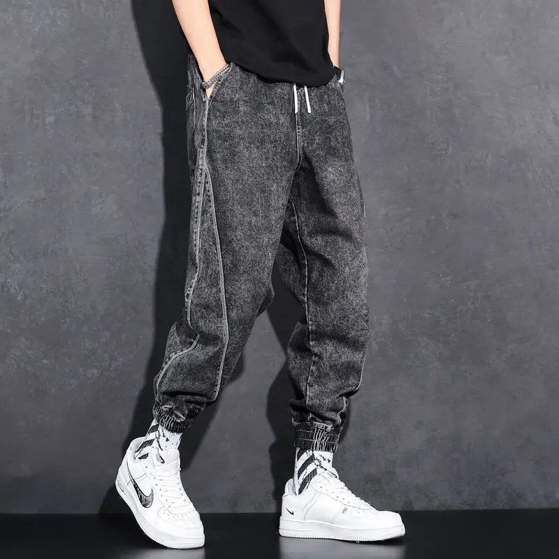 Ravion Relaxed Tapered Denim Joggers