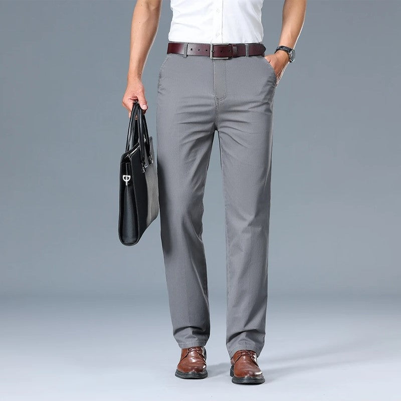 Renlor Stretch Modern Straight Dress Pants