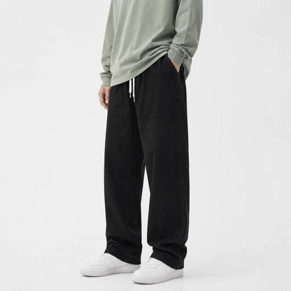 Rovick Relaxed Drawstring Wide-Leg Pants