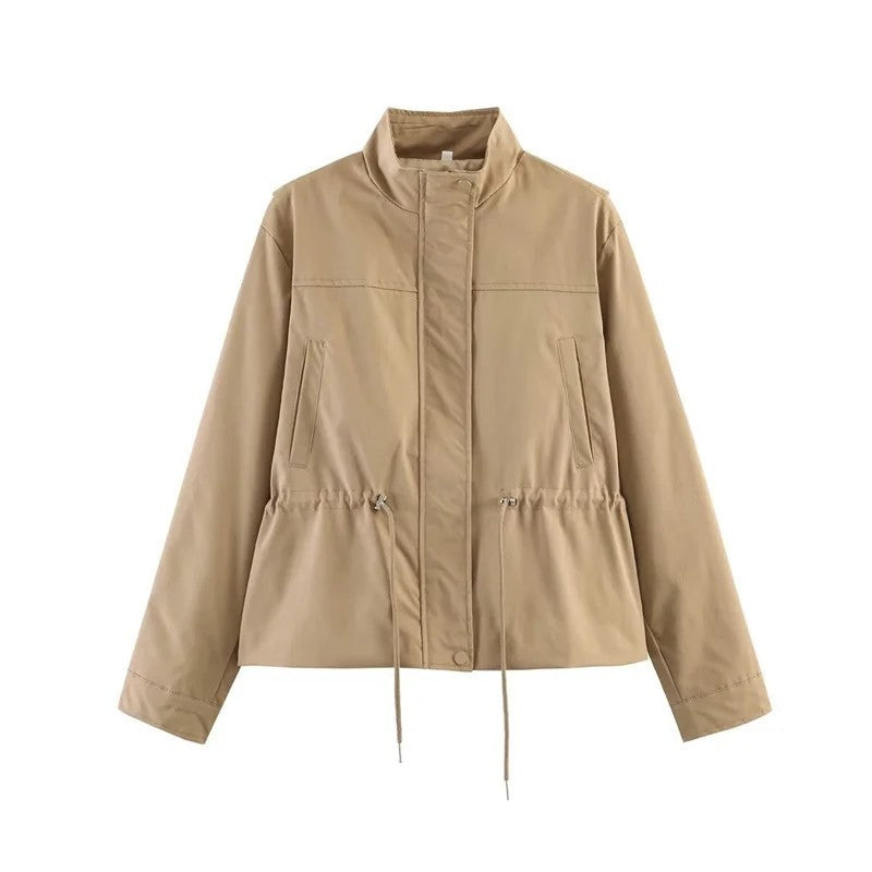 Rune Relaxed Drawstring Waist Jacket