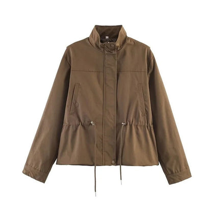 Rune Relaxed Drawstring Waist Jacket