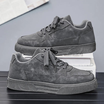 Ruvino Suede Low-Top Court Sneakers